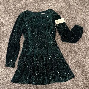 Cato Green Sequin Dress (Limited Edition) NWT